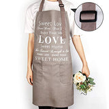 Sweet Love  Women Chef Apron with 2 Pockets