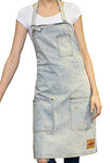 Distressed Jean Apron