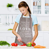 Sweet Love  Women Chef Apron with 2 Pockets