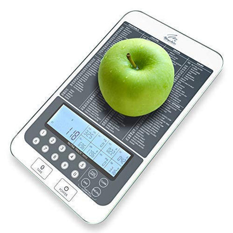 Mackie Digital Kitchen Food Scale Auto Calorie and Macros Calculator