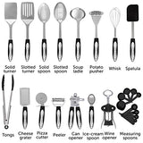 Stainless Steel Nonstick Kitchen Utensil Set - 25Pcs